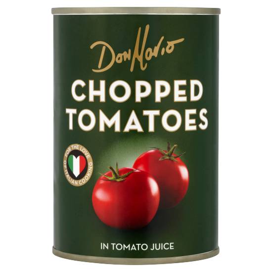 Don Mario Chopped Tomatoes in Tomato Juice