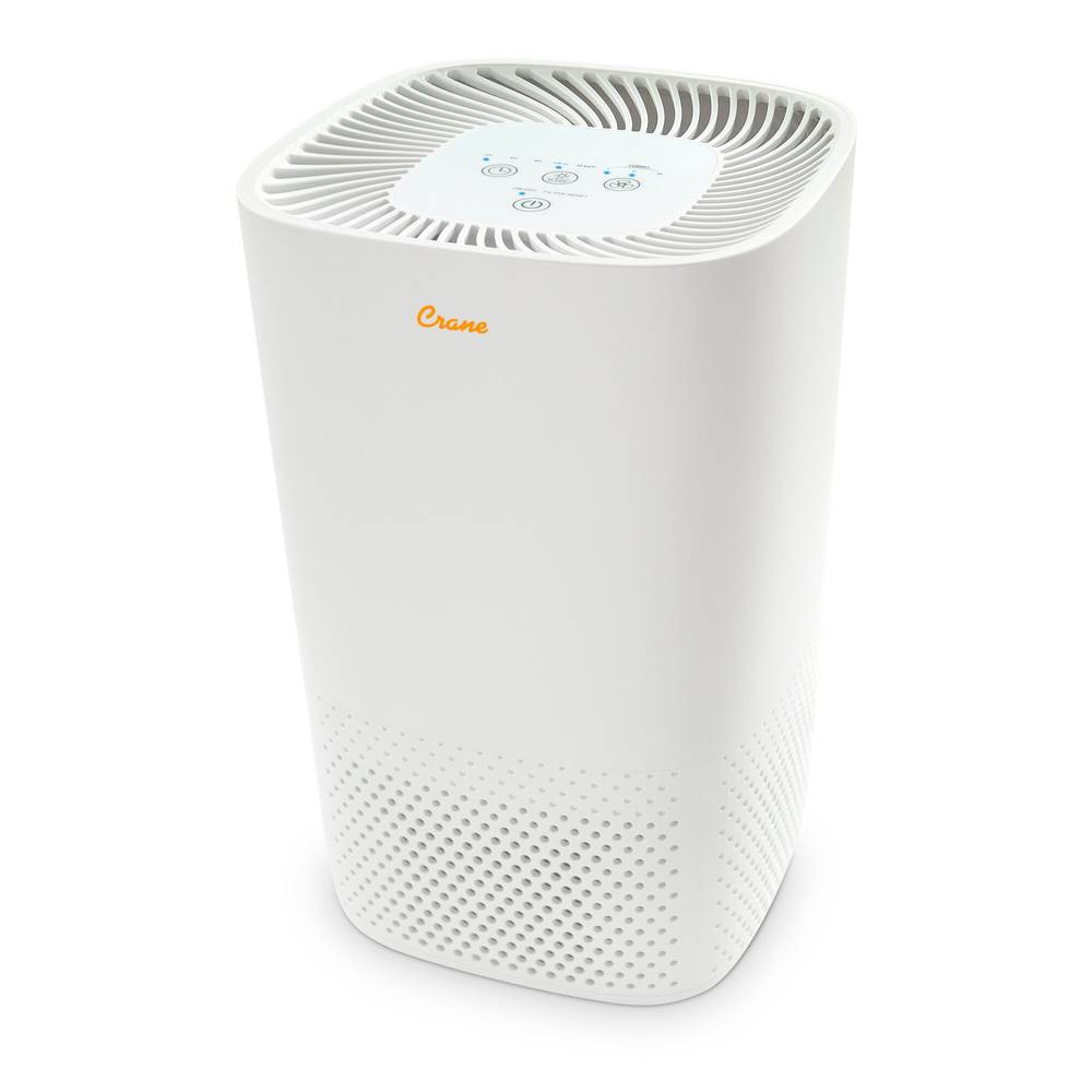 Crane True Air Purifier (7.64” x 7.64” x 12.64")