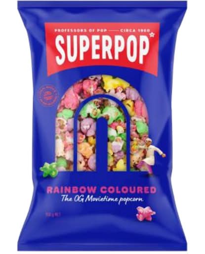 Superpop Rainbow Popcorn 150g