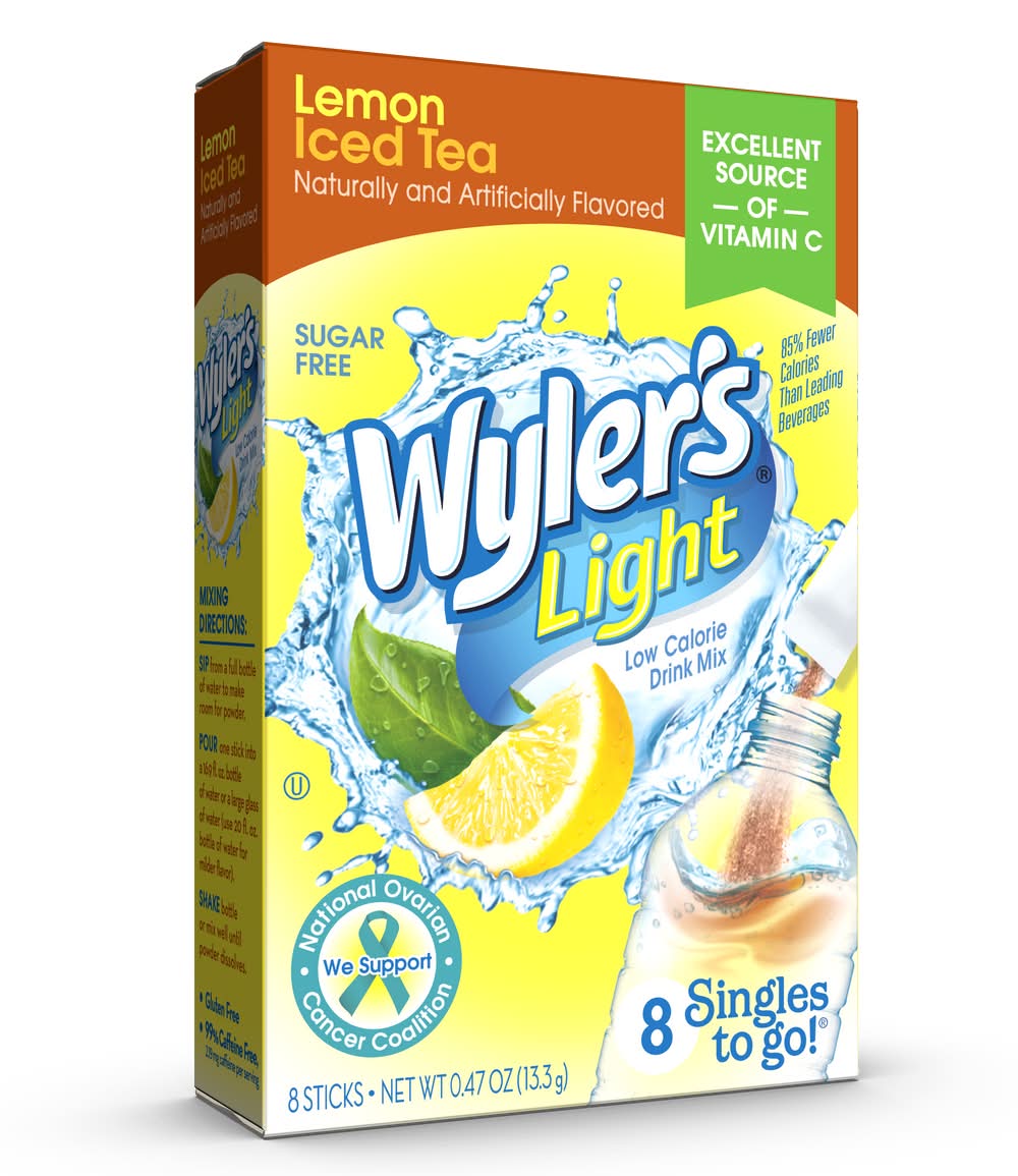 Wyler's Light Lemon Iced Tea Drink Mix (0.47 oz)