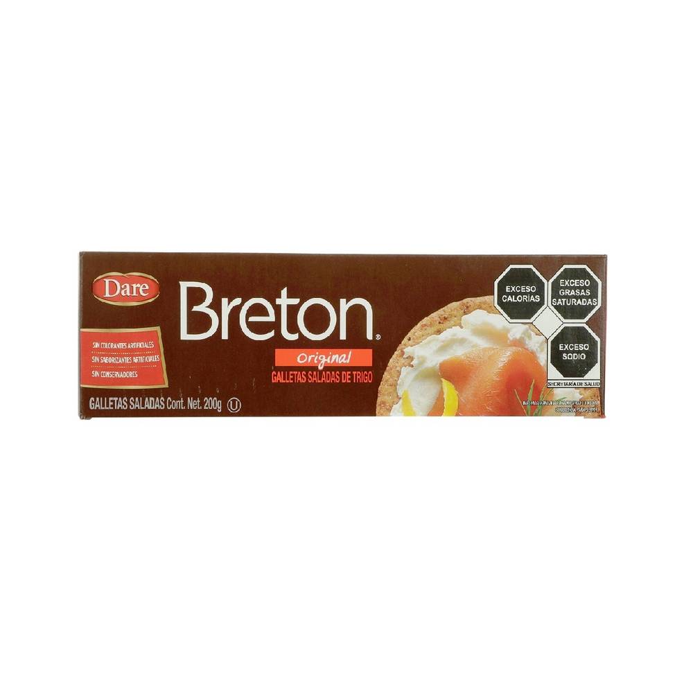 Breton galletas integrales original (caja 225 g)