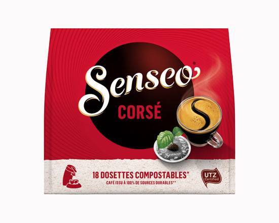 Café Dosettes Corsé SENSEO - Paquet de 18 dosettes