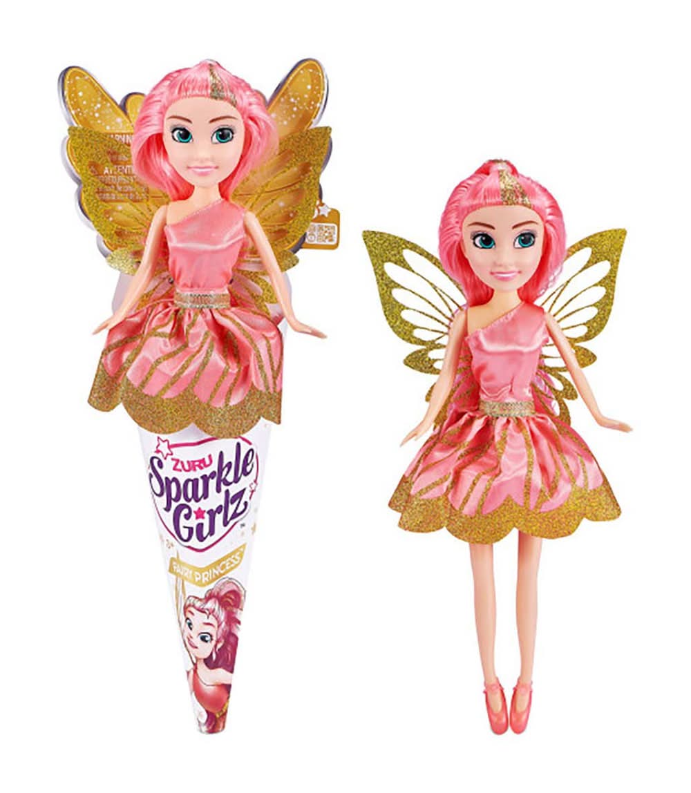 Sparkle Girlz Fairy Princess Doll, Multicolor