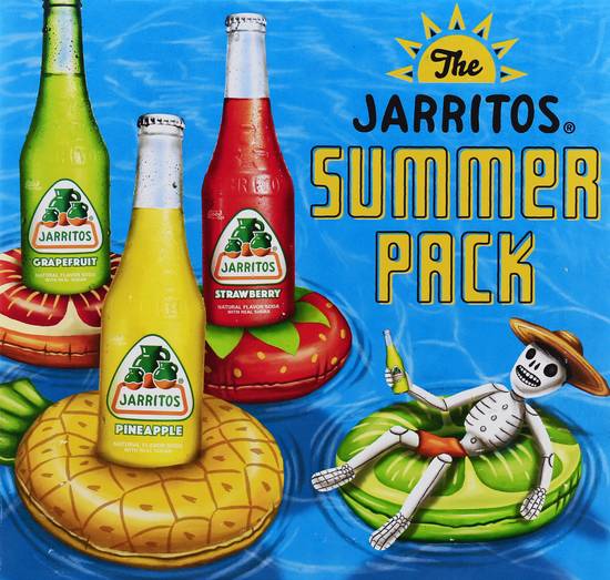 Jarritos the Summer Variety pack Soda (12 ct, 12.5 fl oz)