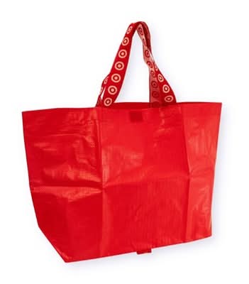 Target Reusable Run Bag, Medium , Red