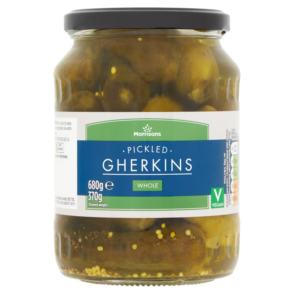 Morrisons Pickled Gherkins Whole (680g)