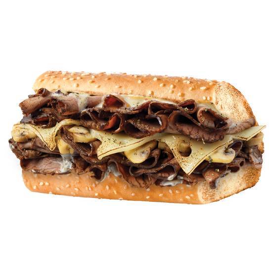 Sandwich au bifteck et suisse fondu / Beef & Swiss Melt Sub