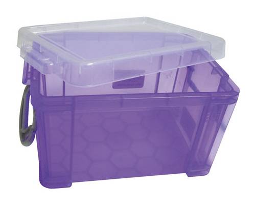 Really · Caja multiusos de 16 l, 13 x 19 x 10 cm, morado