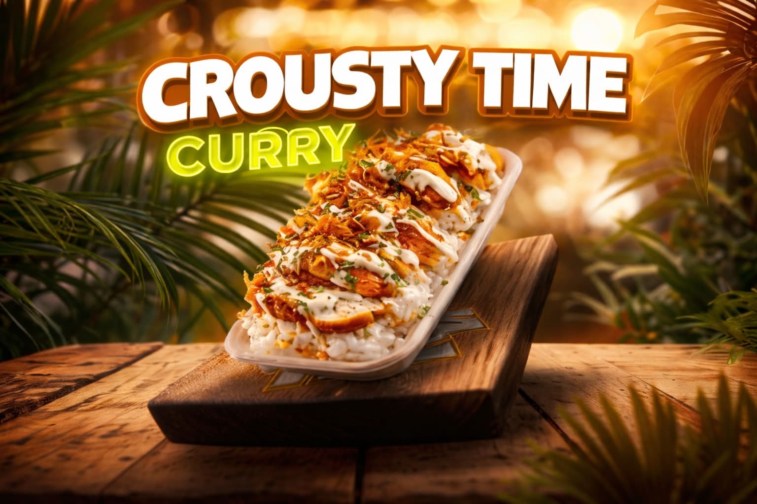 CROUSTY TIME  CURRY😋