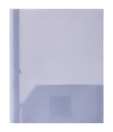 Solid 2-Pocket 3-Prong Portfolio Folder Purple