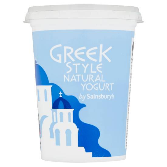 Sainsbury's Greek Style Natural Yogurt (500g)