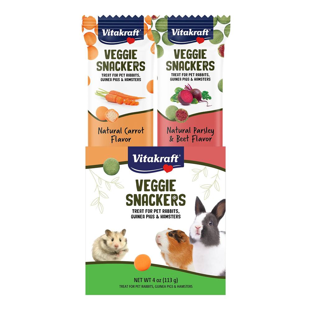 Vitakraft® Veggie Snackers Small Pet Treats (Size: 2 Count)