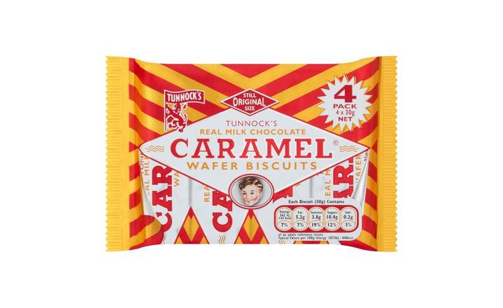 Tunnock's Caramel Wafer 4 pack (374511)