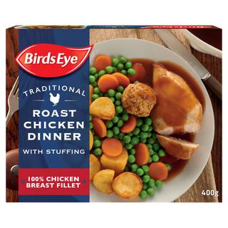 Birds Eye Traditional Roast Chicken Dinner With Stuffing 400G