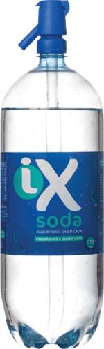 Ix soda água mineral gaseificada (1,75l)