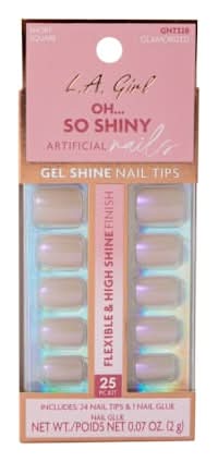 Oh... So Shiny Artificial Nails Glamorized Kit 25-Pcs