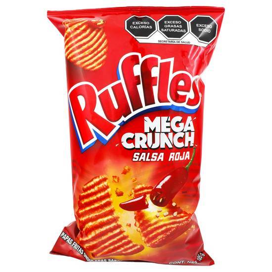 Ruffles Crunch Salsa Roja 185g