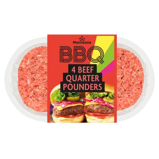 Morrisons Gluten Free Quarter Pounders (1kg)