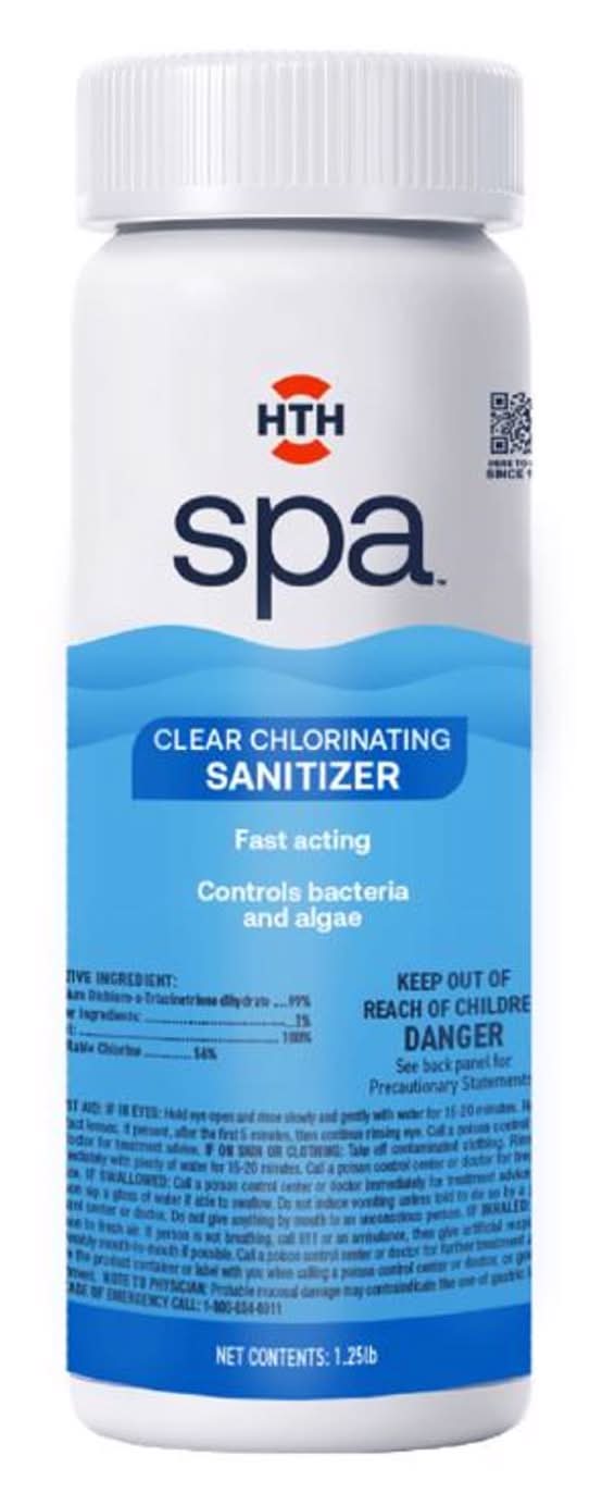 Hth Spa Powder Chlorinating Sanitizer 2.25 Lb