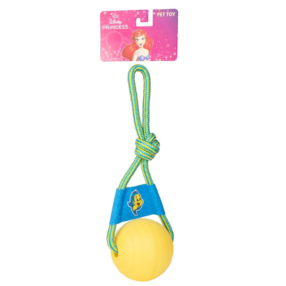Disney's The Little Mermaid Flounder Rope Ball Dog Toy (Color: Multi Color)