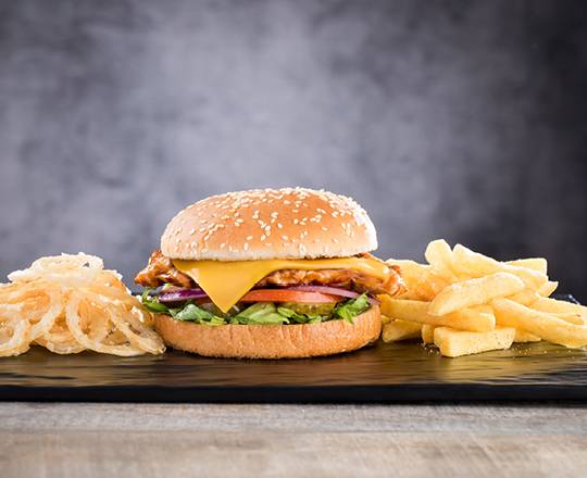 Cheese Burger Promo - Chicken Grilled