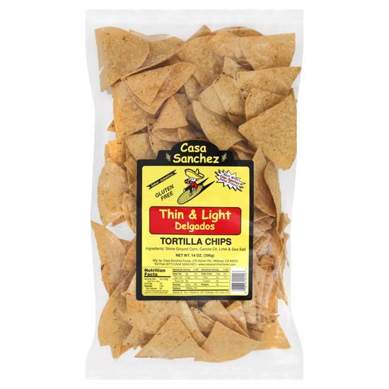 Casa Sanchez Thin & Light Tortilla Chips