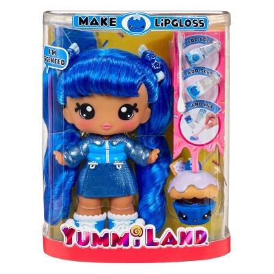 Yummiland Large Doll + Lipgloss Pet - Rory Blueberry