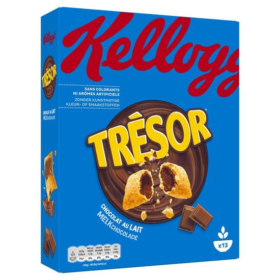 Céréales Trésor chocolat au lait Kellogg's 410g