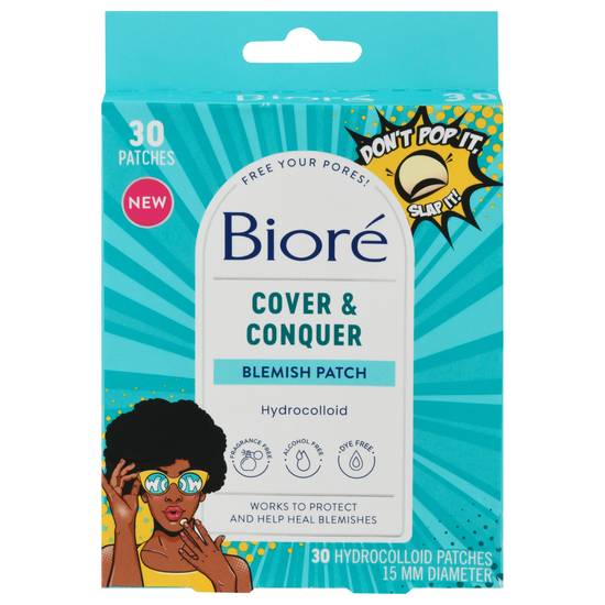 Biore Cover & Conquer Blemish Patch (30 ct)