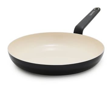 GreenPan Rio Advanced Ceramic Nonstick Fry Pan, 12 in, Black