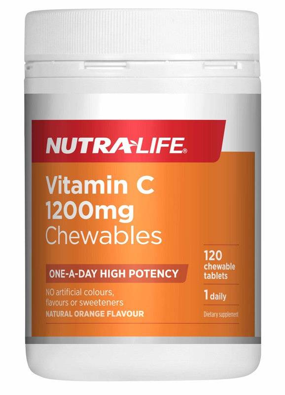 Nutra-Life Vitamin C 1-A-Day Tablets 1,200mg 120s