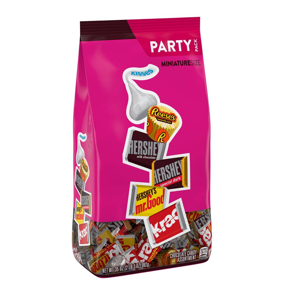 Hershey's Miniatures Assortment Chocolate Party pack (2.19 lbs)