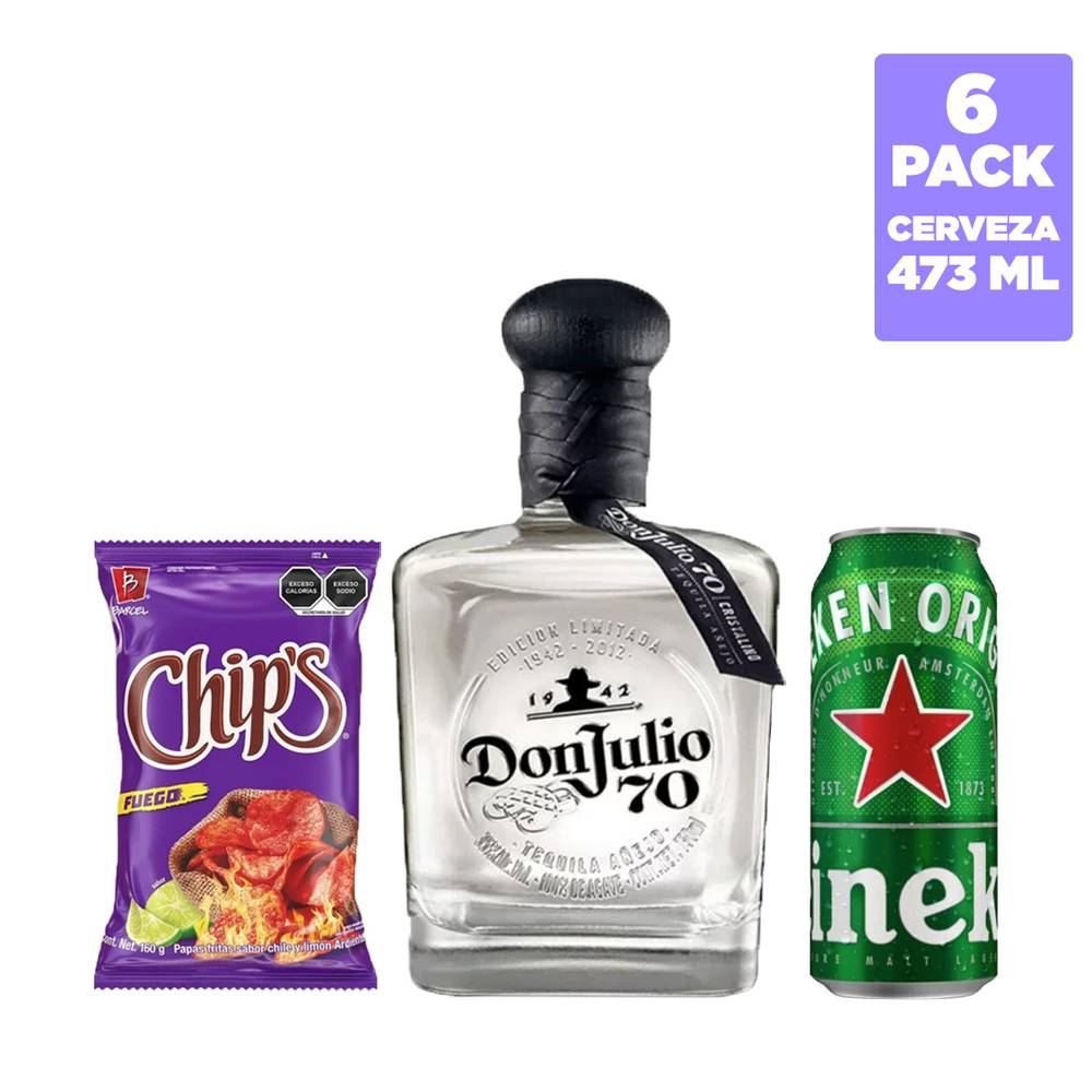 Combo Heineken Original - Don Julio 70