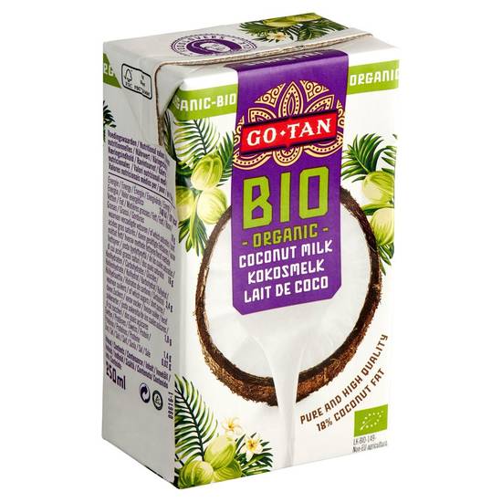Go-Tan Bio Organic Lait de Coco 250 ml