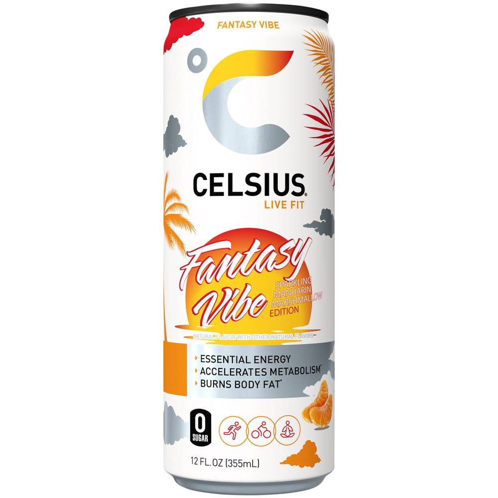 Celsius Functional Essential Energy Drink (12 fl oz) (sparkling fantasy vibe)