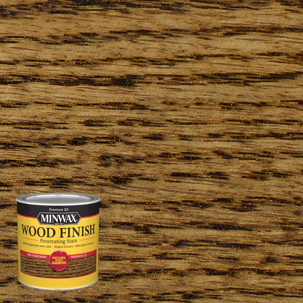 Minwax Wood Finish Oil-based Provincial Semi-transparent Interior Stain ( Half-pint )