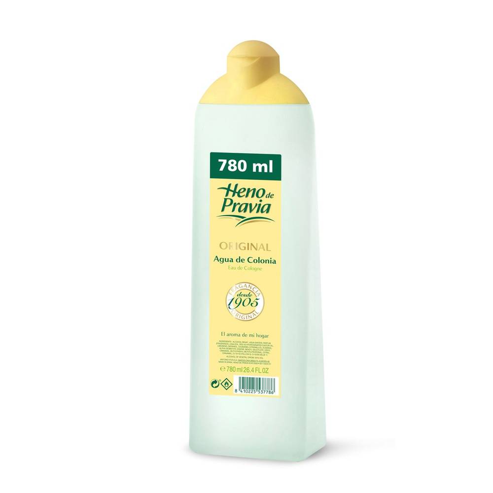 Agua de colonia HENO DE PRAVIA original bote 650 ml