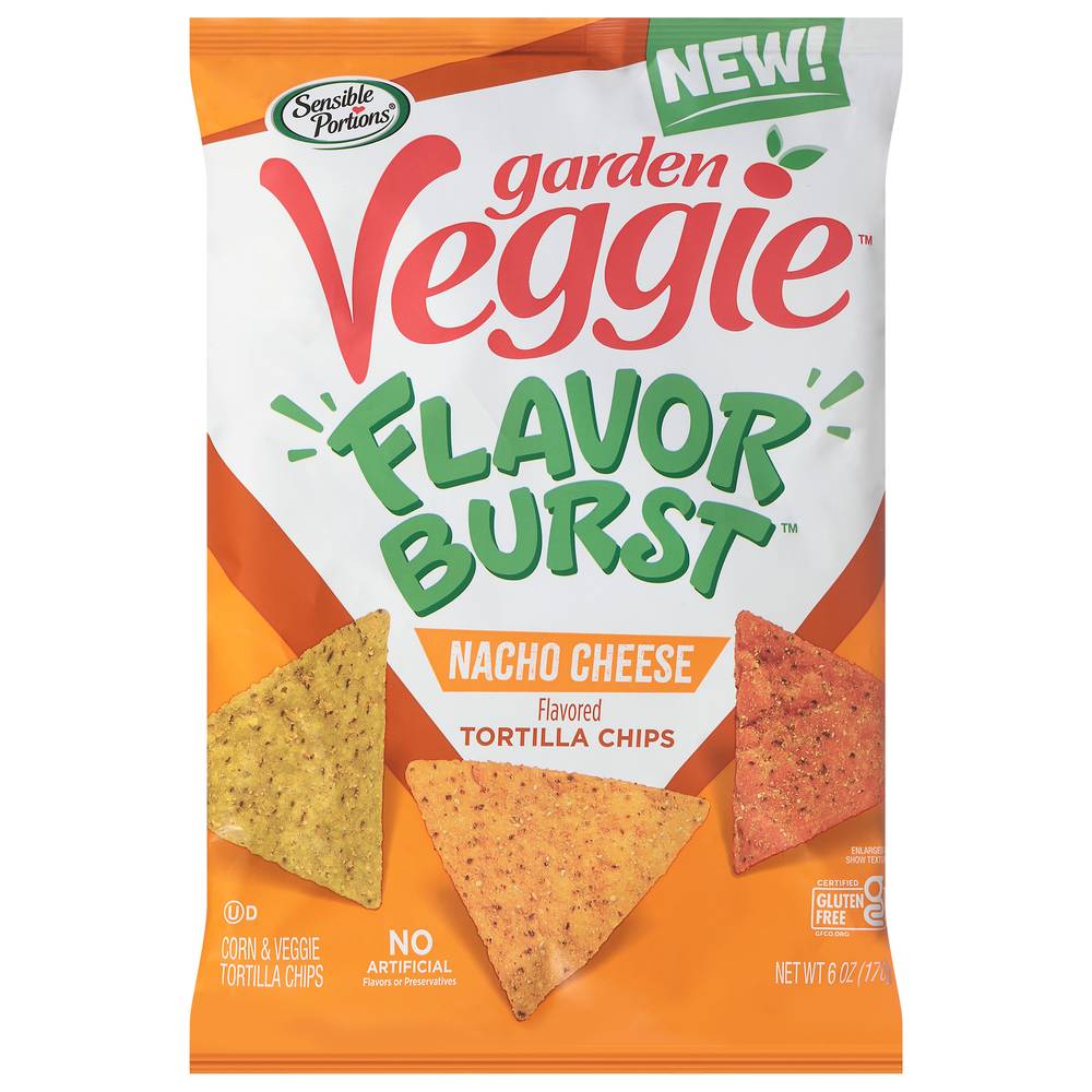 Sensible Portions Garden Veggie Tortilla Chips (nacho cheese)