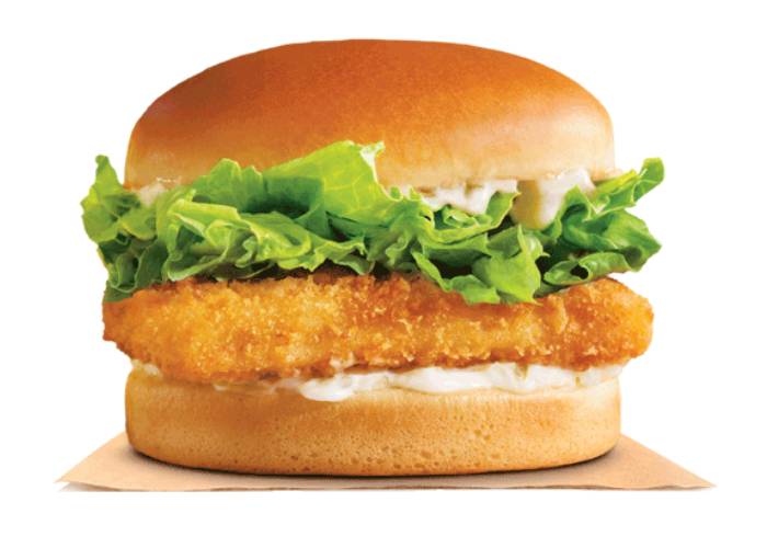 Menu  Fish Burger