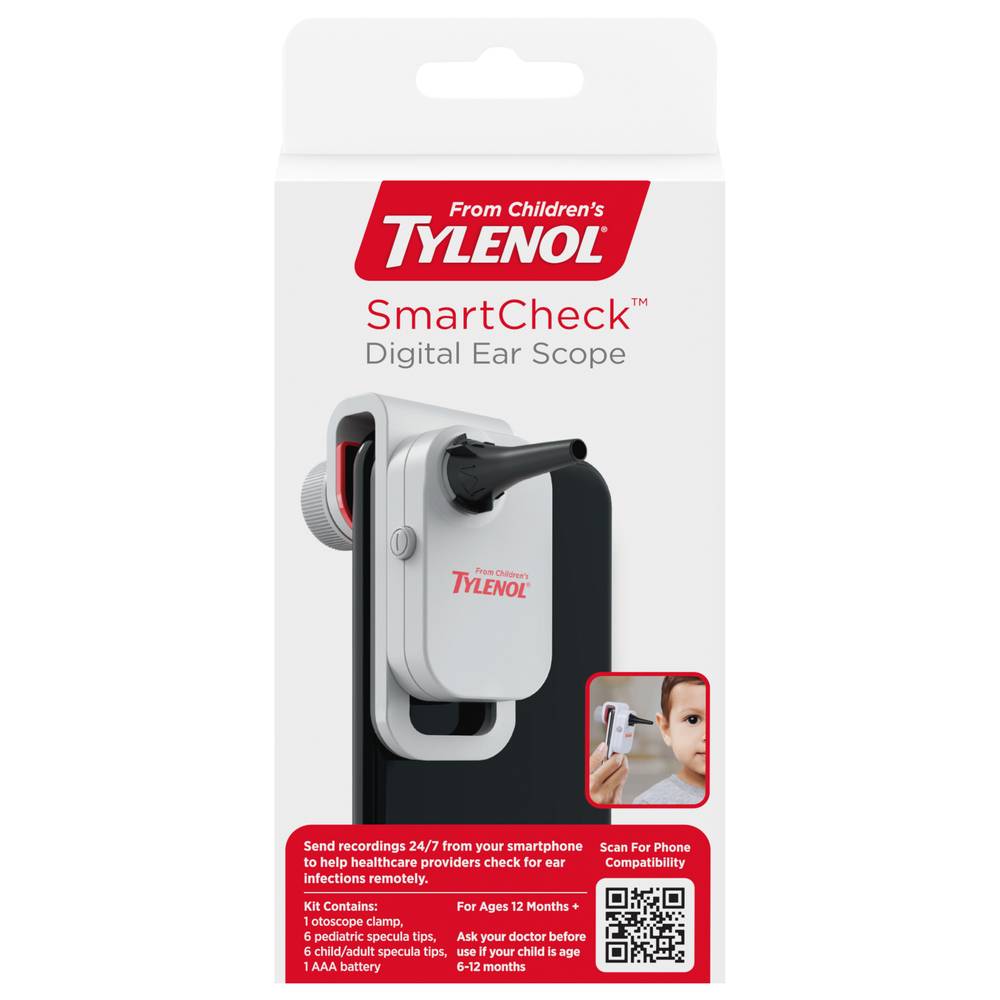 Tylenol Smartcheck Digital Ear Scope From Children's