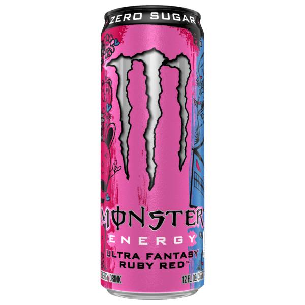 Monster Ultra Fantasy Ruby Red 12oz