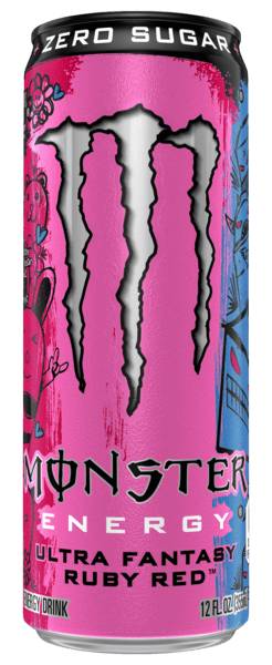 Monster Energy Zero Ultra Fantasy Ruby Red 12oz