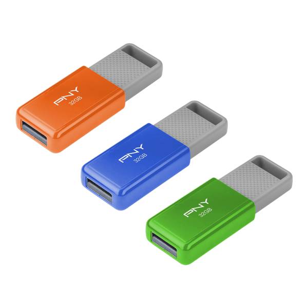 Pny 32 Gb Usb 2.0 Flash Drives (assorted)