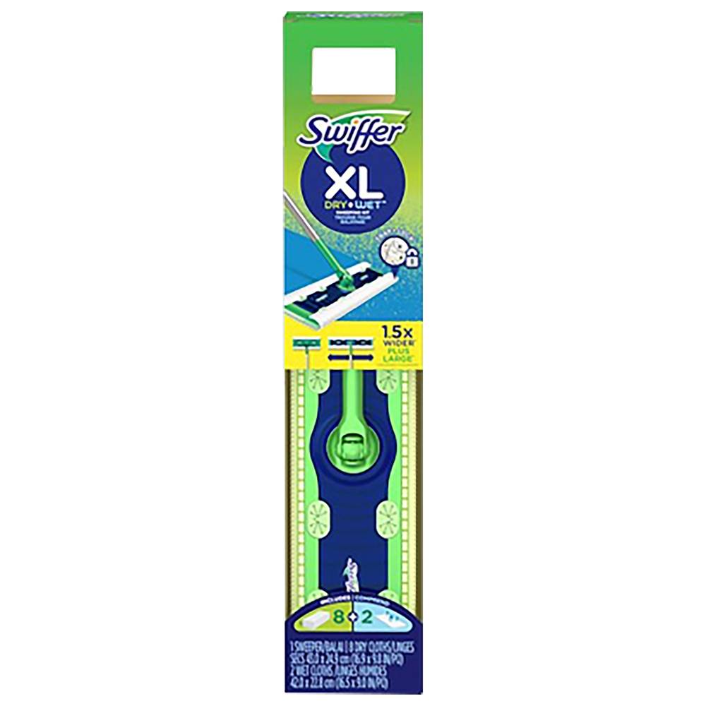 Swiffer Xl Dry + Wet Sweeping Kit (1 kit)