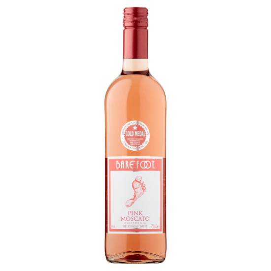 Barefoot Pink Moscato Rosé Wine (750 ml)
