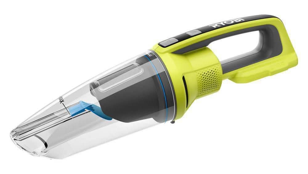Ryobi One+ 18V Cordless Wet/Dry Hand Vacuum (Tool Only)