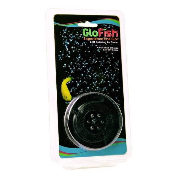 Glofish Blue Led Aquarium Bubbler, 2.5'' L X 4'' W X 0.5'' H