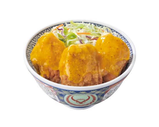 ハニーマスタードから揚げ丼