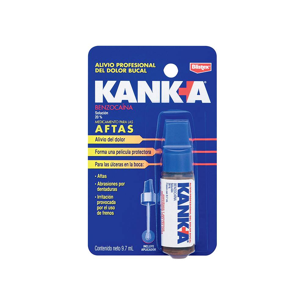 Sanfer kanka benzocaína solución 20%