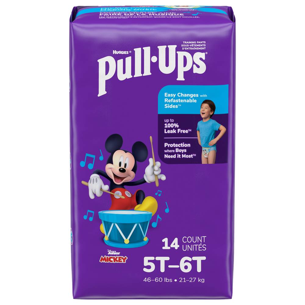 Pull-Ups Boys' Potty Training Pants (46+ lbs) 5t-6t